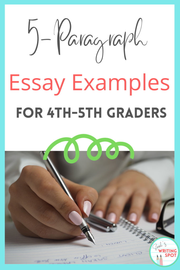 elementary girl writing a 5-paragraph essay in her journal which shows teaching writing virtually is possible
