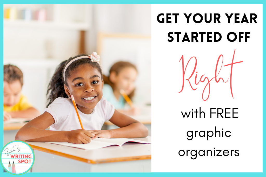 Some writing tips for essays include using graphic organizers like the free ones being advertised