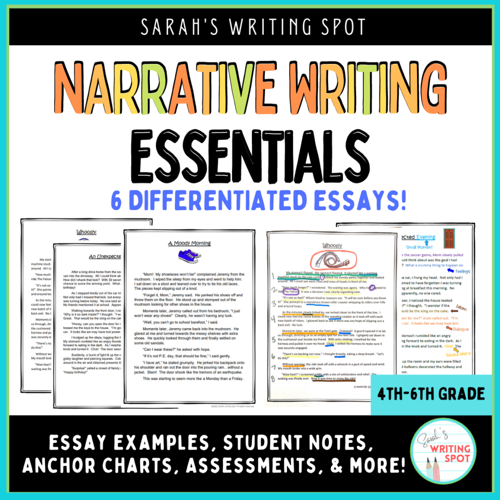 personal narrative essay rules