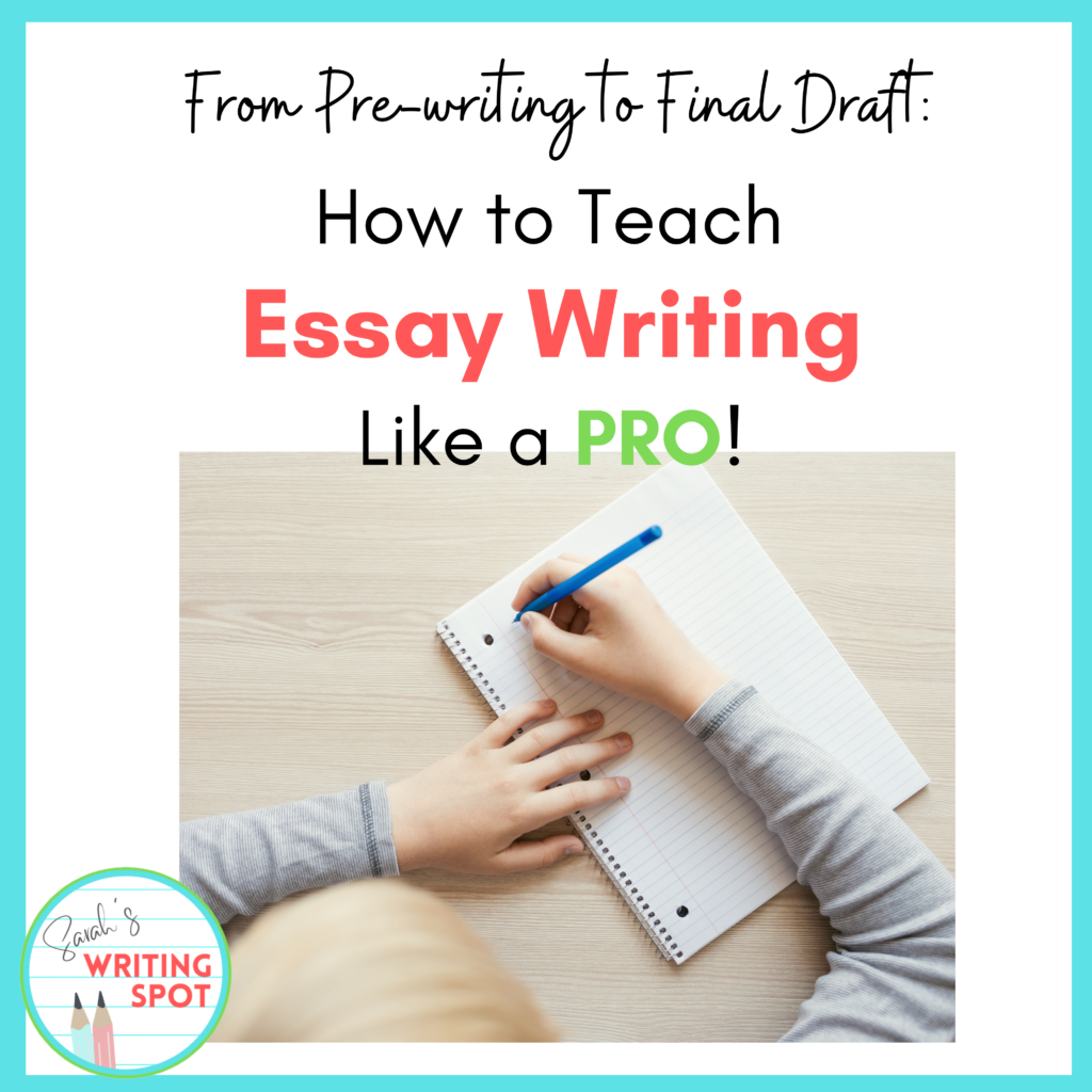 Teaching figurative language can be concurrent with teaching how to write an essay